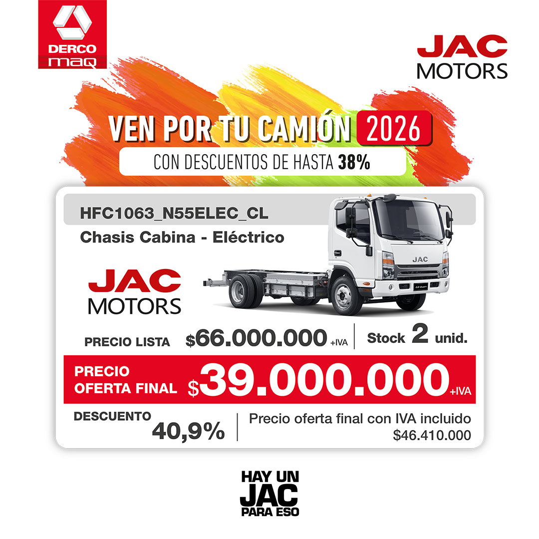 Urban N55 eléctrico chasis cabina