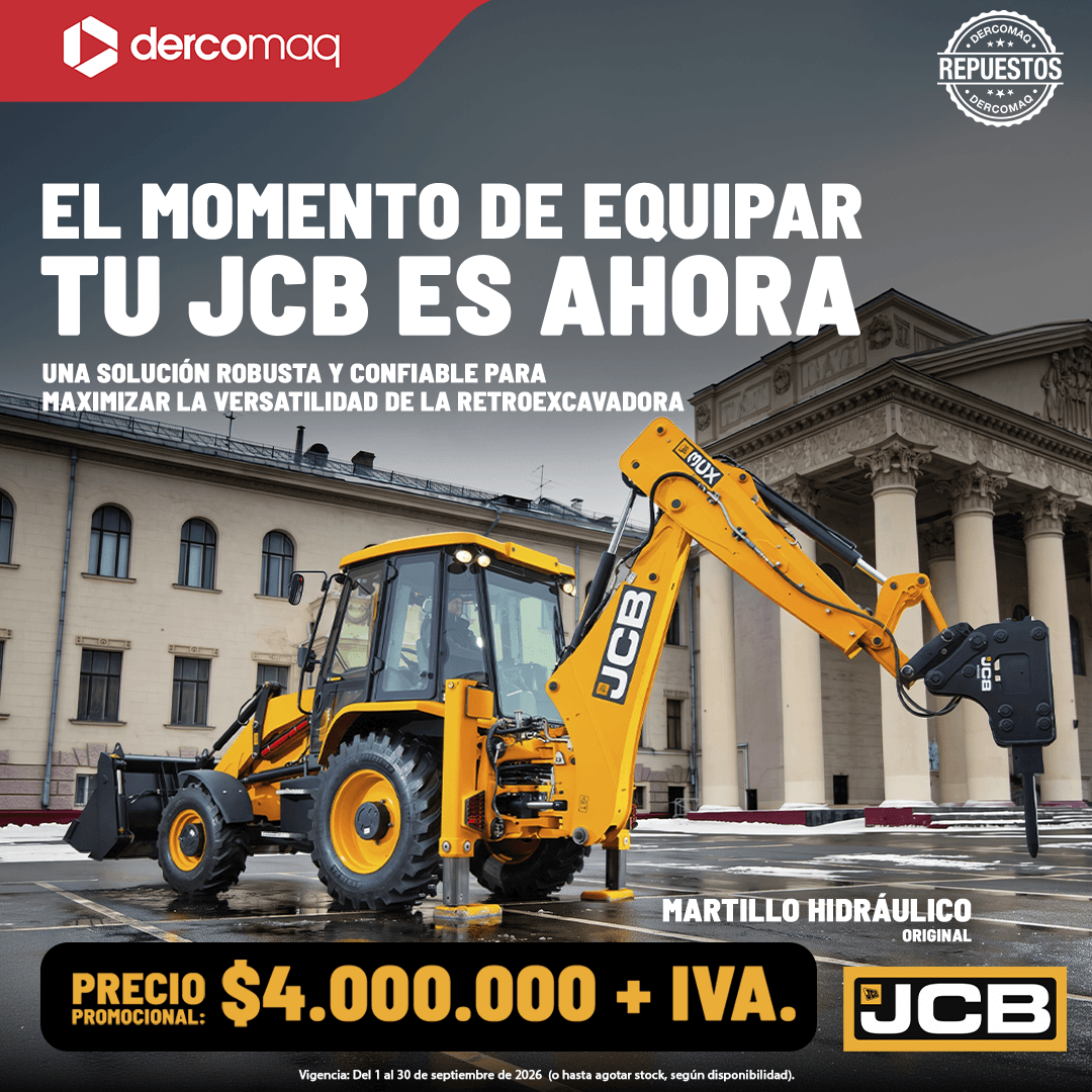 Martillo hidráulico original JCB